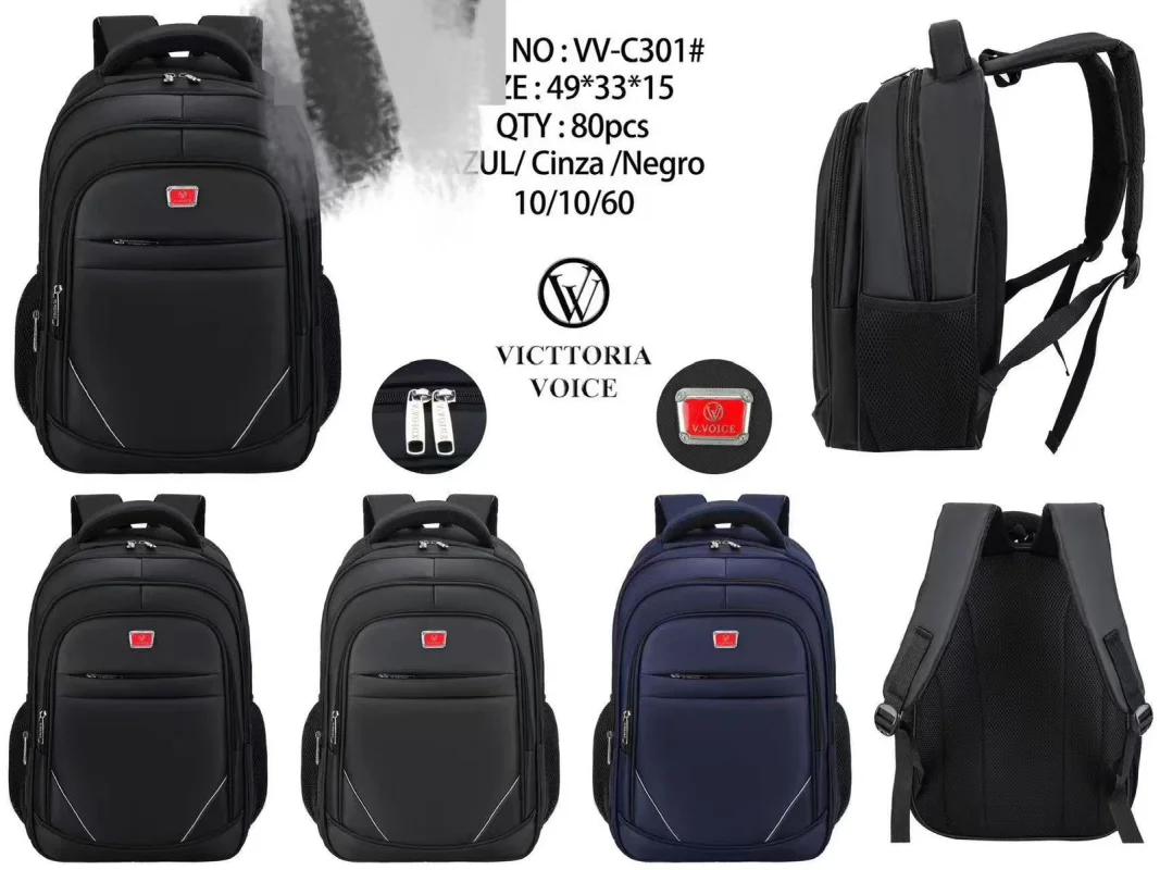 Mochila Grande Resistente para Notebook e Viagem