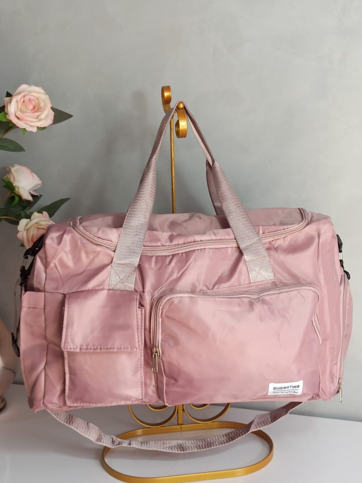 Bolsa Mala de Viagem Academia Grande Compartimento de Mão