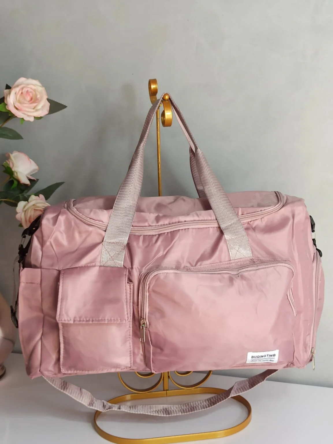 Bolsa Mala de Viagem Academia Grande Compartimento de Mão