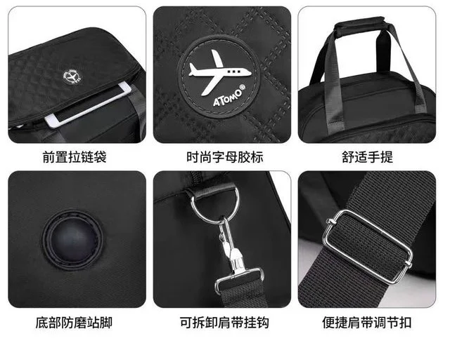Bolsa de Viagem e Academia com Suporte para Mala - Imagem 2