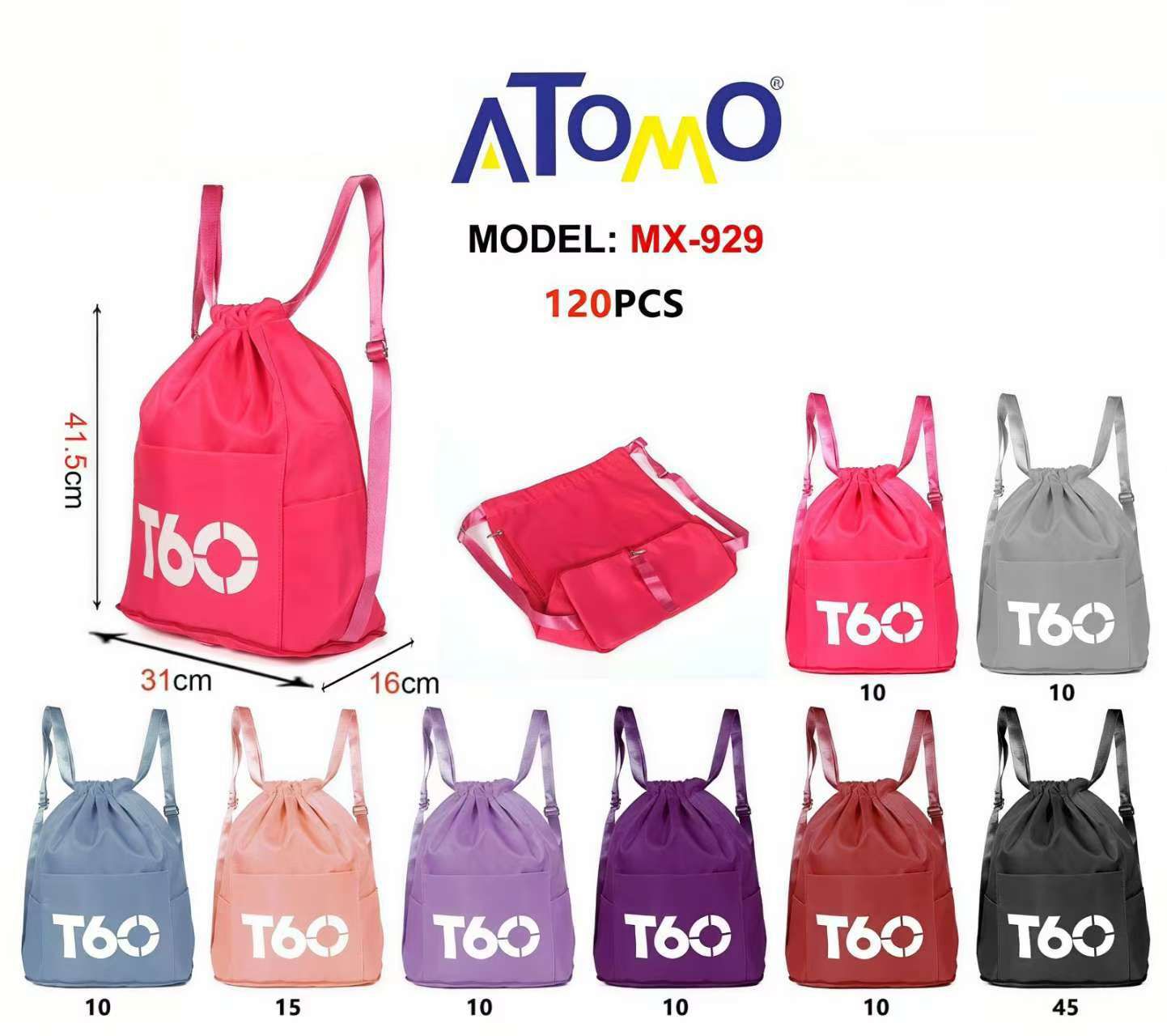 Bolsa Esportiva – Bolsa de Armazenamento de Grande Capacidade - Imagem 2