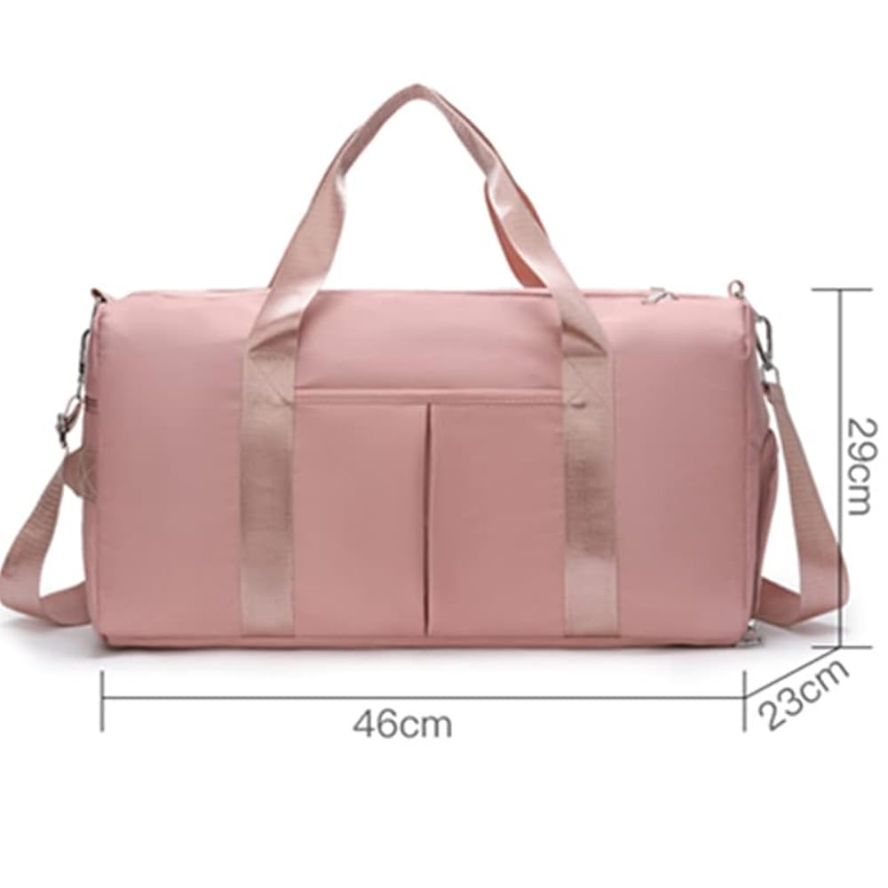 Bolsa de Viagem Blogueiro de Tendências – Mesmo Estilo Academia, Mala Impermeável Grande e Espaçosa