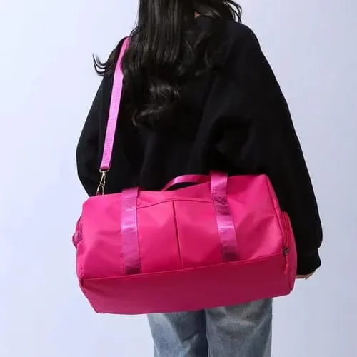 Bolsa de Viagem Blogueiro de Tendências – Mesmo Estilo Academia, Mala Impermeável Grande e Espaçosa - Imagem 10