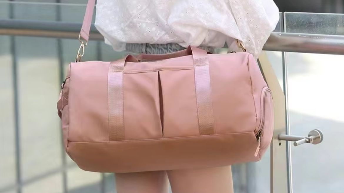 Bolsa de Viagem Blogueiro de Tendências – Mesmo Estilo Academia, Mala Impermeável Grande e Espaçosa - Imagem 3