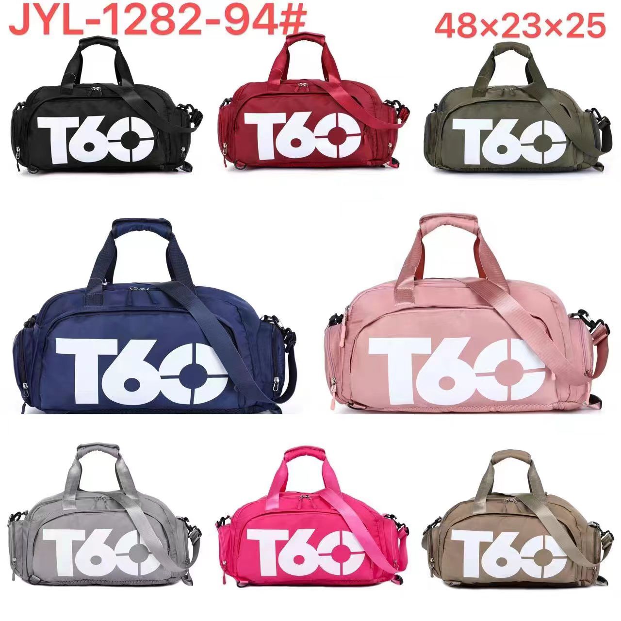 Bolsa 3 em 1 Feminina – Mala, Mochila e Transversal para Academia e Viagem - Imagem 2