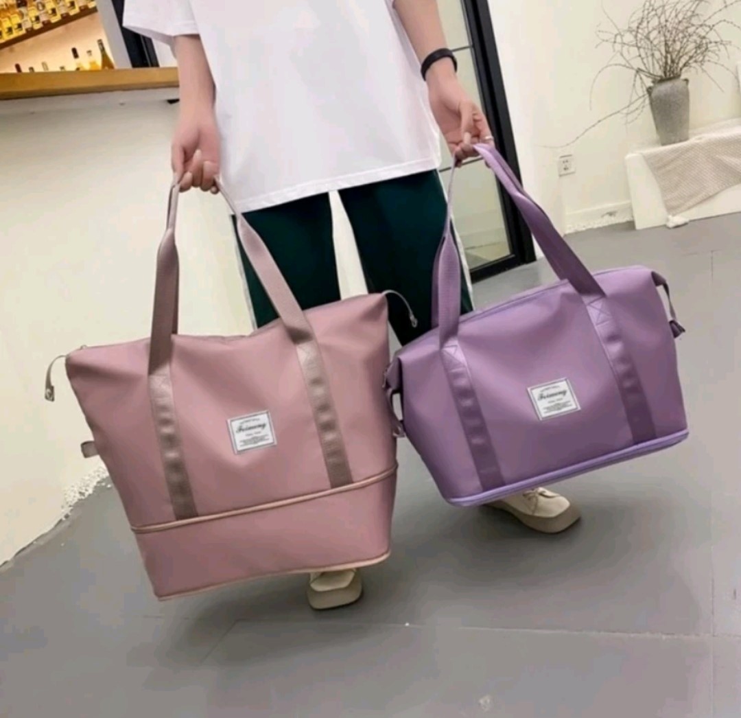 Bolsa De Viagem e Academia Multifuncional Dobrável De Grande Capacidade Impermeável - Imagem 4