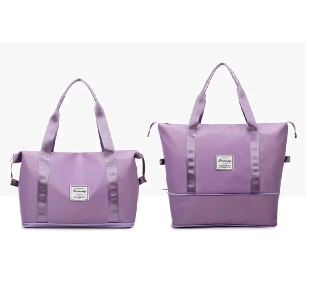 Bolsa De Viagem e Academia Multifuncional Dobrável De Grande Capacidade Impermeável - Imagem 2