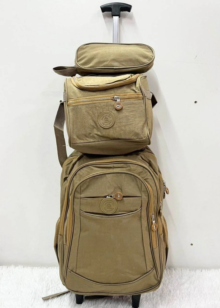 Kit mochila juvenil de rodinhas - Imagem 4