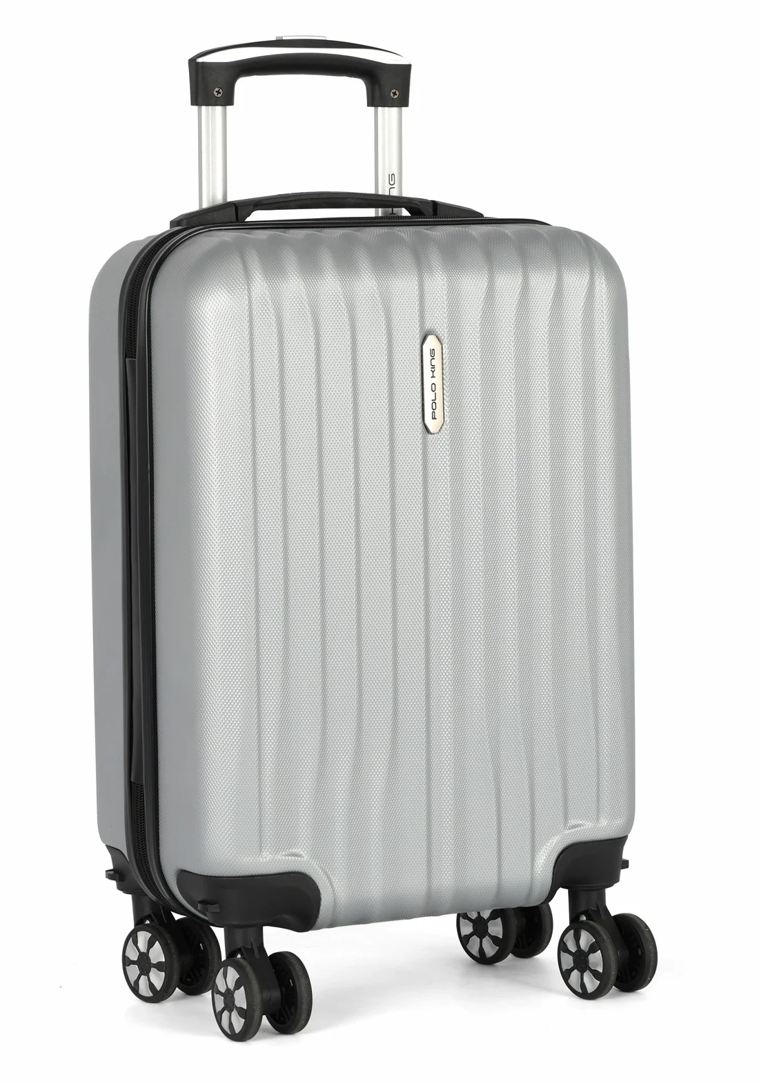 Mala de Viagem de Bordo Bristol 20" - Prata - Polo King - Luxcel - Imagem 12