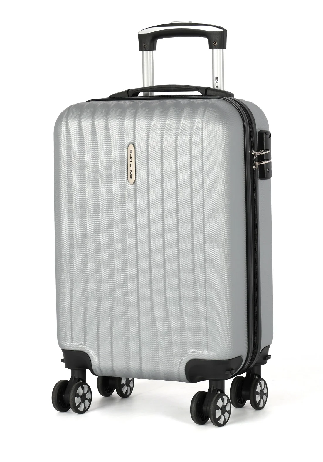 Mala de Viagem de Bordo Bristol 20" - Prata - Polo King - Luxcel - Imagem 11