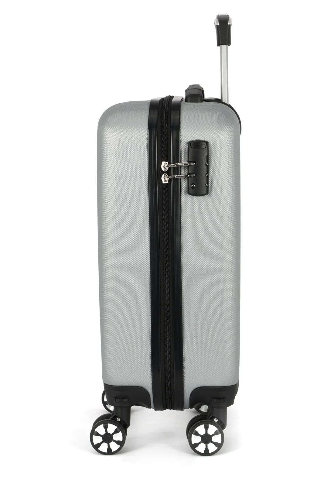 Mala de Viagem de Bordo Bristol 20" - Prata - Polo King - Luxcel - Imagem 10